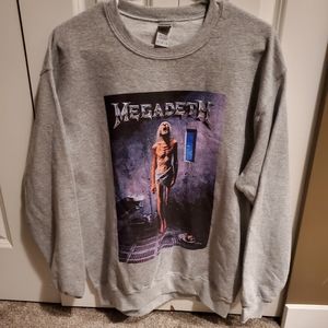 Megadeth Crewneck NEW